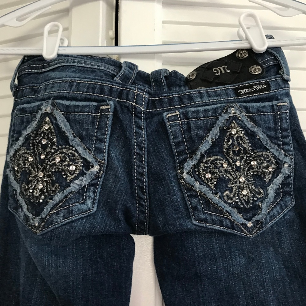 Miss me  jeans low cut boot JP5155B2 Sz 25 (L-77)